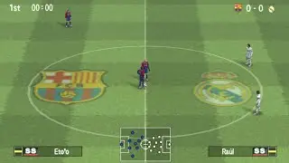 PES 2007: Barcelona vs Real Madrid | Pro Evolution Soccer 2007 | PPSSPP Android Gameplay