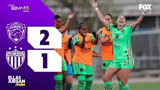 FC JU&Aacute;REZ 2-1 NECAXA | RESUMEN | LIGA MX FEMENIL | APERTURA 2025 | JORNADA 15