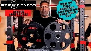 Rep Fitness Coated Iron Plates; how do they hold up?