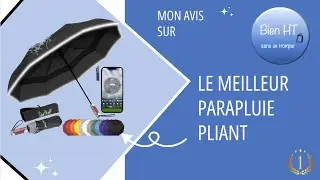 Le MEILLEUR parapluie pliant automatique coupe vent et anti UV Royal Walk