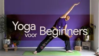 Yoga voor Beginners - les 4, volledige, gratis Vinyasa flow yogales