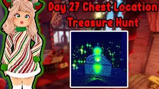 Легкое местоположение сундука на 27-й день в игре Glitterfrost Treasure Hunt (обновление Royale H...