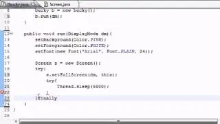 Java Game Development   5   Creating a Full Screen Display   YouTube