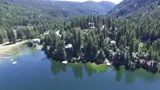 Missezula Lake B.C. Aerial tour