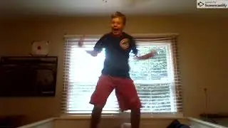 Epic Fails: Kid Hits Ceiling Fan Too Hard!
