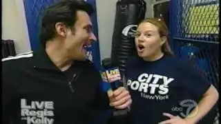 Caitlin's Ambush Makeover on Regis and Kelly
