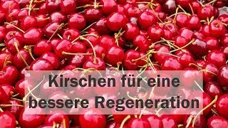 How cherries and cherry juice support recovery