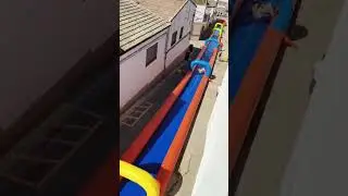 Fuyi inflatable 20-Meter Giant Water Slide: Have You Ever Seen a Slide This Long?
