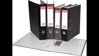 Lever arch file making machines
