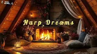 🎶Relaxing Harp, Soft Background harp &ndash; Focus, Calm, Productivity