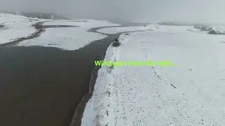 Cloud play along the coast with the FPV drone