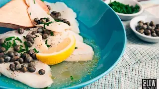 Poached Sole with Capers and Chives
