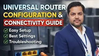Universal Router Configuration & Connectivity Guide | Complete Networking Tutorial