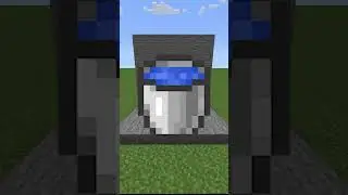 INFINITE WATER SOURCE - Check Out This Crazy Trick In Minecraft #minecraft #shorts