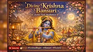 Krishna Bansuri &ndash; Joyful Flute Bhajan Instrumental | Rasleela Vibes