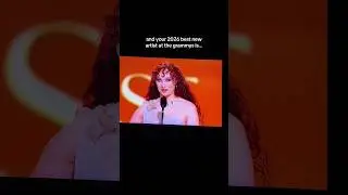 А лучшим новым артистом на премии &laquo;Грэмми&raquo; 2026 года становится&hellip; #шорты #Грэмми #Грэмми2026