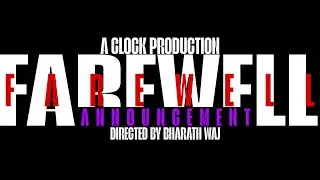 THE FAREWELL ANNOUNCEMENT | KVIG Batch 2024-25 | A Clock Production