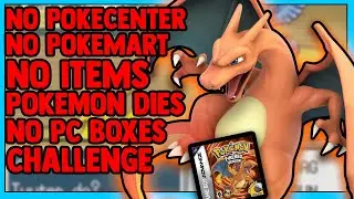 Can I Beat Pokemon FIRERED Using EXTREME CHALLENGE RULES?