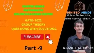 GATE 2022 GROUP THEORY Q&A || IGNITED MINDS MATHEMATIC ONLINE COACHING CENTRE #apset #tsset #jl