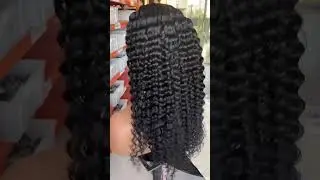 Headband wig human hair Deep wave #wigs #wiginstall #headbandwig #headbandwigs