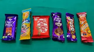 ASMR Some Lot's of Candies / Most Popular colorful Candys & lollipop candy / unpacking chocolate eat