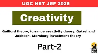 theories of Creativity guilford, torrance ,Getzel and jackson,Sternberg investment Psychology