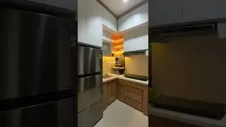 makeover dapur jadi estetik✨ #kitchenset #kitchensetminimalis #dapurestetik