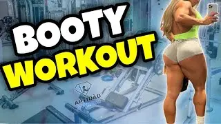 😍🇧🇷 BOOTY WORKOUT by Brazilian Fitness Model Aline Pamplona