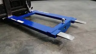 Vestil HOOK-BASE Fork Truck Bases with Optional Tow Balls & Pintle Hook