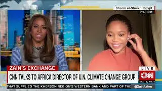 CNN interviews Hon  Bogolo Kenewendo at COP27 - One World with Zain Asher