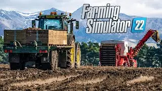 Хранение картофеля на зиму в ящиках для картофеля | Farming Simulator 22