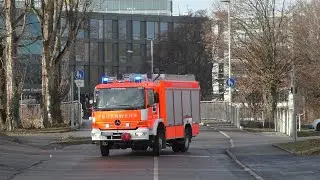 (Schwere Verkehrsunfall) Brandneuer KDOW im Einsatz mit dem Rüstzug der Esslinger Feuerwehr