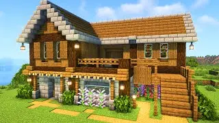 Minecraft: Easy Survival House Tutorial🏠