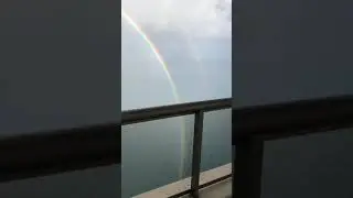 Veja arco-&iacute;ris c&iacute;rculo completo 360 graus