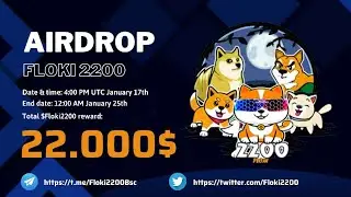 🚀 Floki2200 Metaverse Airdrop || Earn 10,000 Folki2200