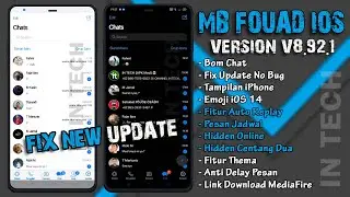 ✅FIX UPDATE WhatsApp iOS Terbaru 2022 || MB Fouad iOS v9.30 Fix -Tampilan iPhone -Fitur B0M Chatt