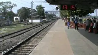 Ex- WAP-6 Ex- Patna- Howrah Shatabdi puts up a fierce display of speed