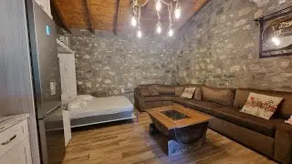 House with big garden and barbeque in nature | Epirus, Greece | Hotel Review 🛏️