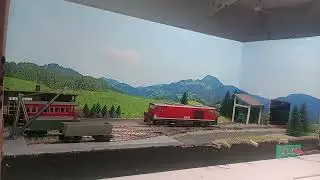 Alpine HOe Gauge Microlayout 60cm Shelf Challenge