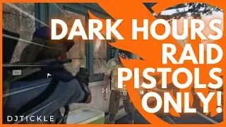 PISTOL ONLY DARK HOURS RAID! THE DIVISION 2!