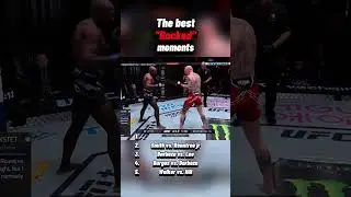#ufc #mma #moments #boxing #youtubeshorts #fight #rocked #knockoutmoments #knockout