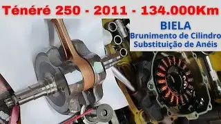 T&eacute;n&eacute;r&eacute; 250 BIELA bateu com 134.000km