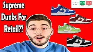 HOW To COP Nike x  Supreme SB DUNKS! Manual CHECKOUT Tips, SwiftSole Tips, & RESELL PREDICTIONS!