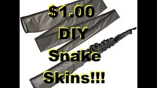 DIY Loofah $1 snake skin Part 1 of 2!