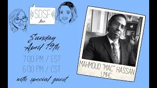 SDSF Live! - COVID-19 coping strategies with Mahmoud Huda (a.k.a Mac)