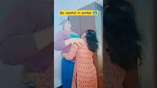 Be Carefull In Winter 🥶 &ldquo;Wife plan vs Husband reaction 😜&rdquo; #shorts #shortsfeed