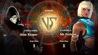 Soul Calibur 6 | The Grim Reaper  VS Ms.Fortune (Skull Girls)