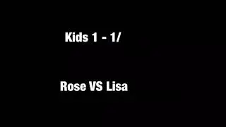 Rose COMBET vs Lisa DAROS vs Meryl ALBAREL - Categorie Kids 1 - 1/4 de finale