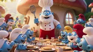 SMURFS; ^^Papa Smurf Cooks^^