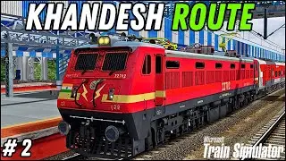 22732 MUMBAI CSMT HYDERABAD EXPRESS | | WAP 4 ACTION IN KHANDESH ROUTE !